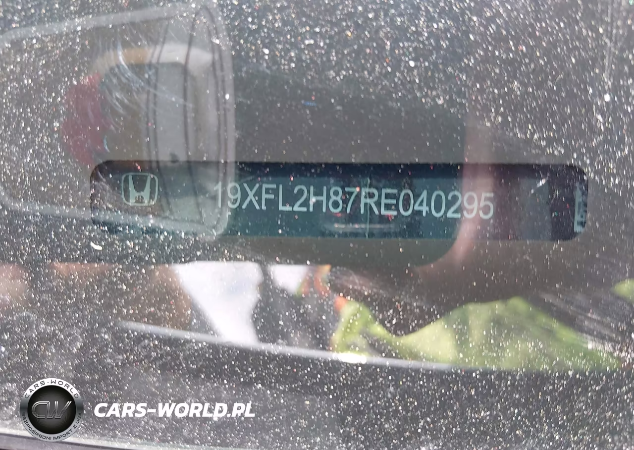 2024 Honda Civic Sport VIN:19XFL2H87RE040295 - 9