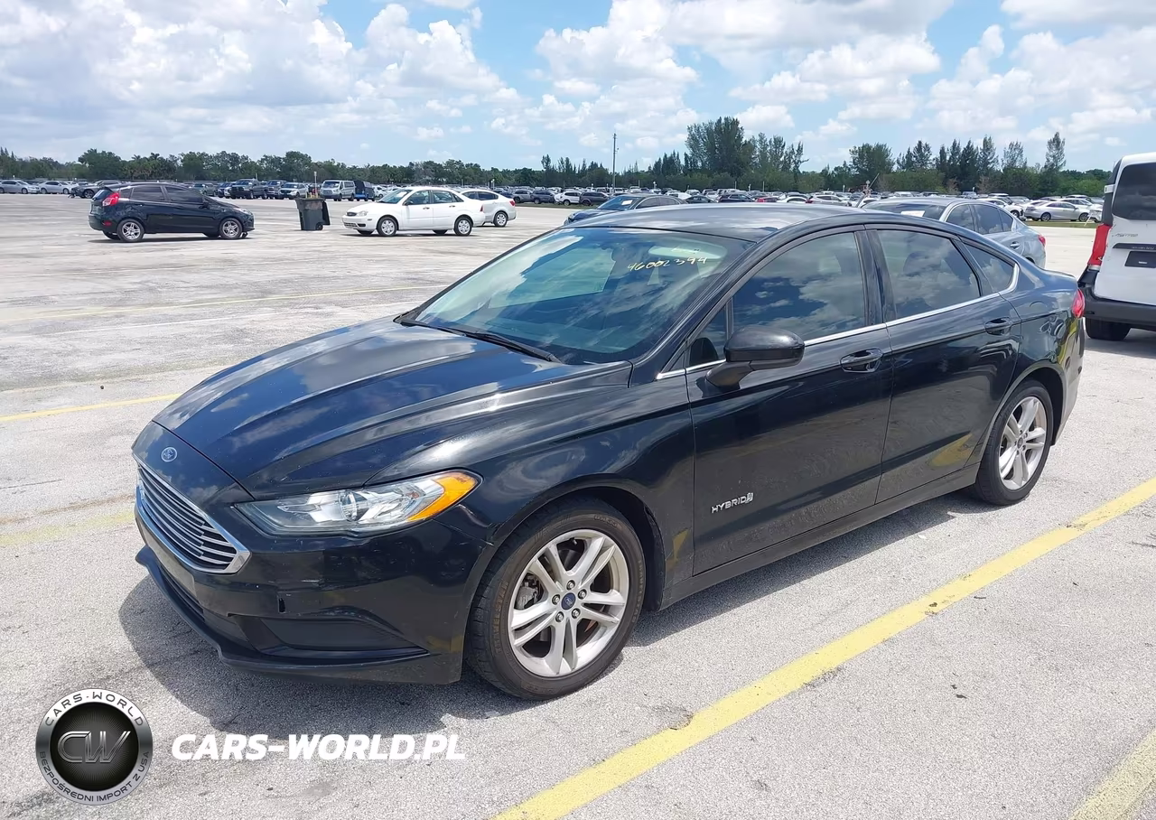 2018 Ford Fusion Se Hybrid VIN:3FA6P0LU2JR210529 - 2