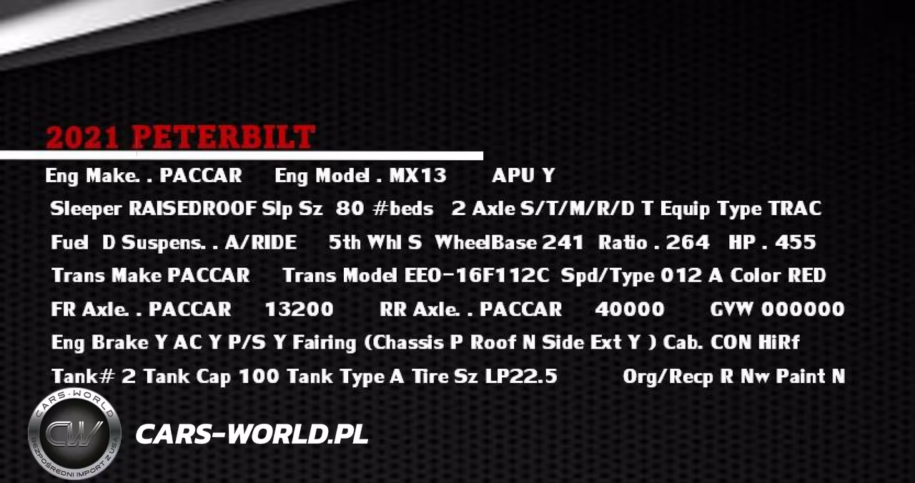 2021 Peterbilt 579 VIN:1XPBDP9X5MD734295 - 11