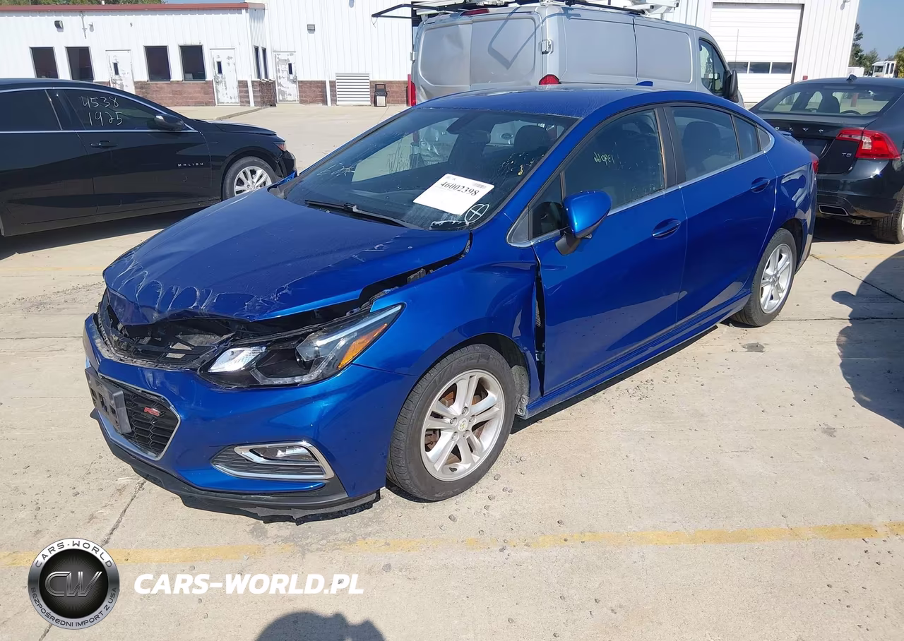 2016 Chevrolet Cruze Lt Manual VIN:1G1BD5SM7G7249352 - 2