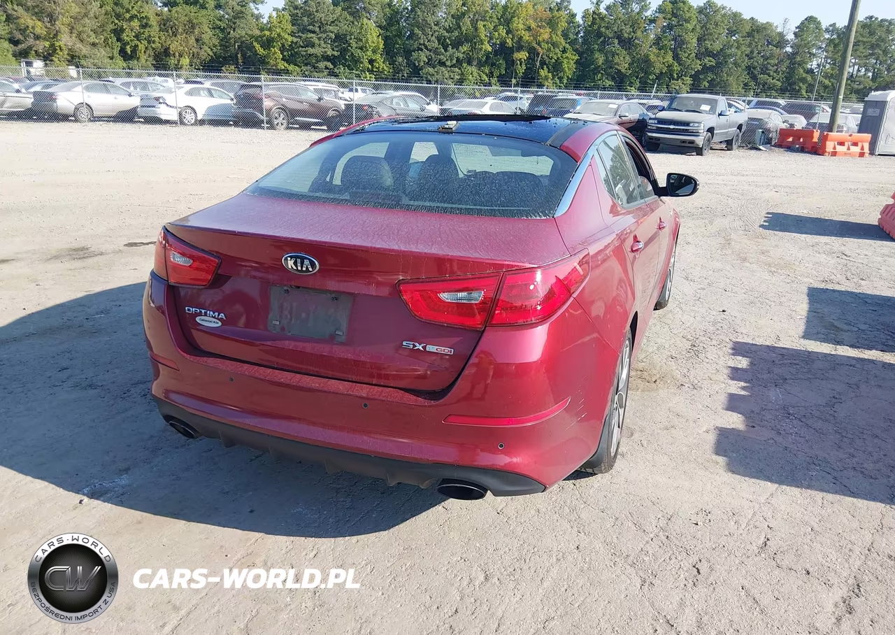 2015 Kia Optima Sx Turbo VIN:5XXGR4A62FG495405 - 4