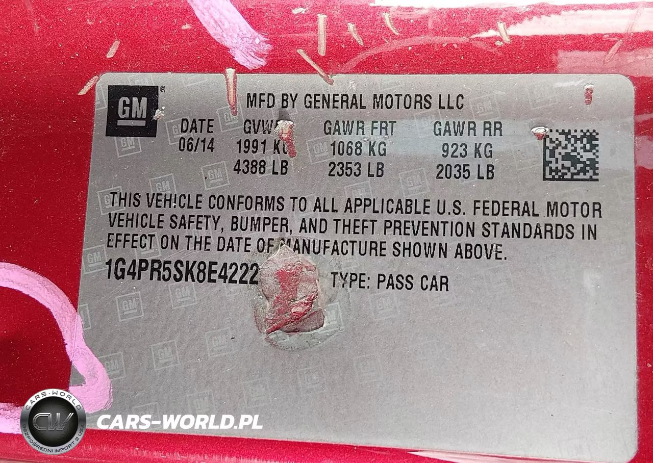 2014 Buick Verano Convenience Group VIN:1G4PR5SK8E4222832 - 9