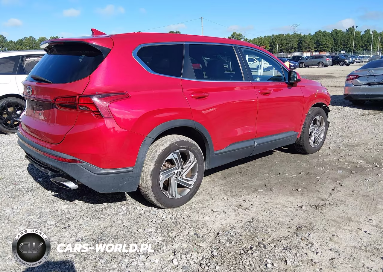 2021 Hyundai Santa Fe Se VIN:5NMS14AJ9MH336093 - 4