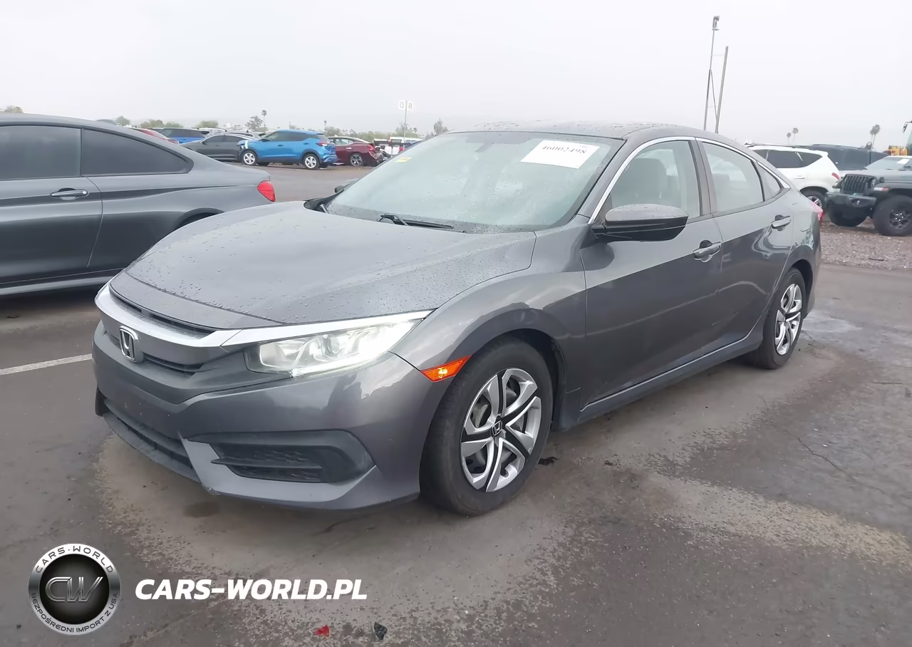 2016 Honda Civic Lx VIN:2HGFC2F56GH572245 - 2