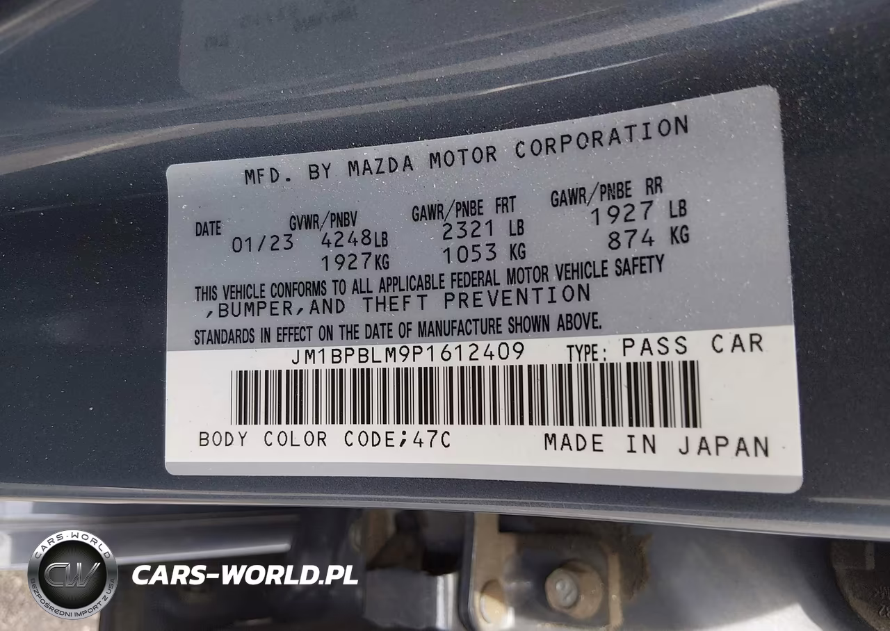 2023 Mazda Mazda3 VIN:JM1BPBLM9P1612409 - 9
