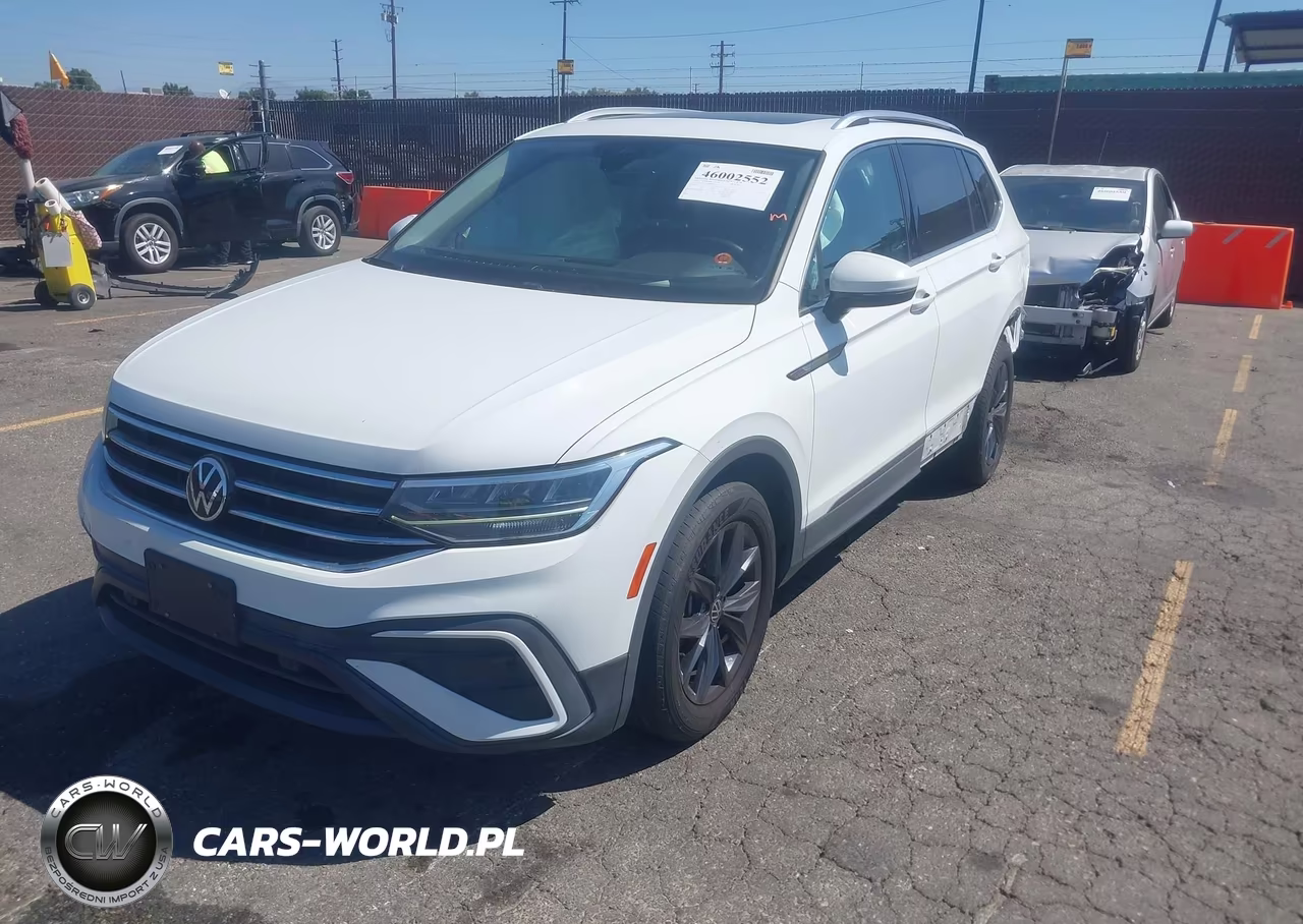 2022 Volkswagen Tiguan 2.0T Se VIN:3VV3B7AX3NM056922 - 2