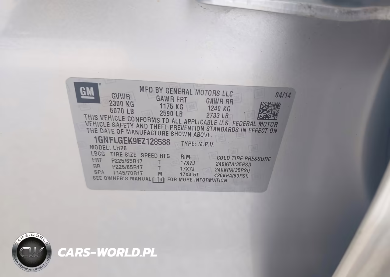 2014 Chevrolet Equinox 2Lt VIN:1GNFLGEK9EZ128588 - 9