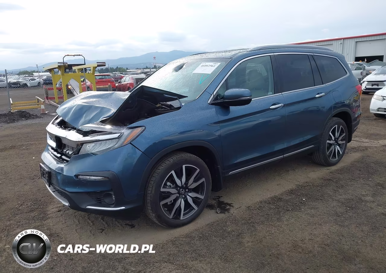 2021 Honda Pilot Awd Touring 8 Passenger VIN:5FNYF6H93MB042516 - 2