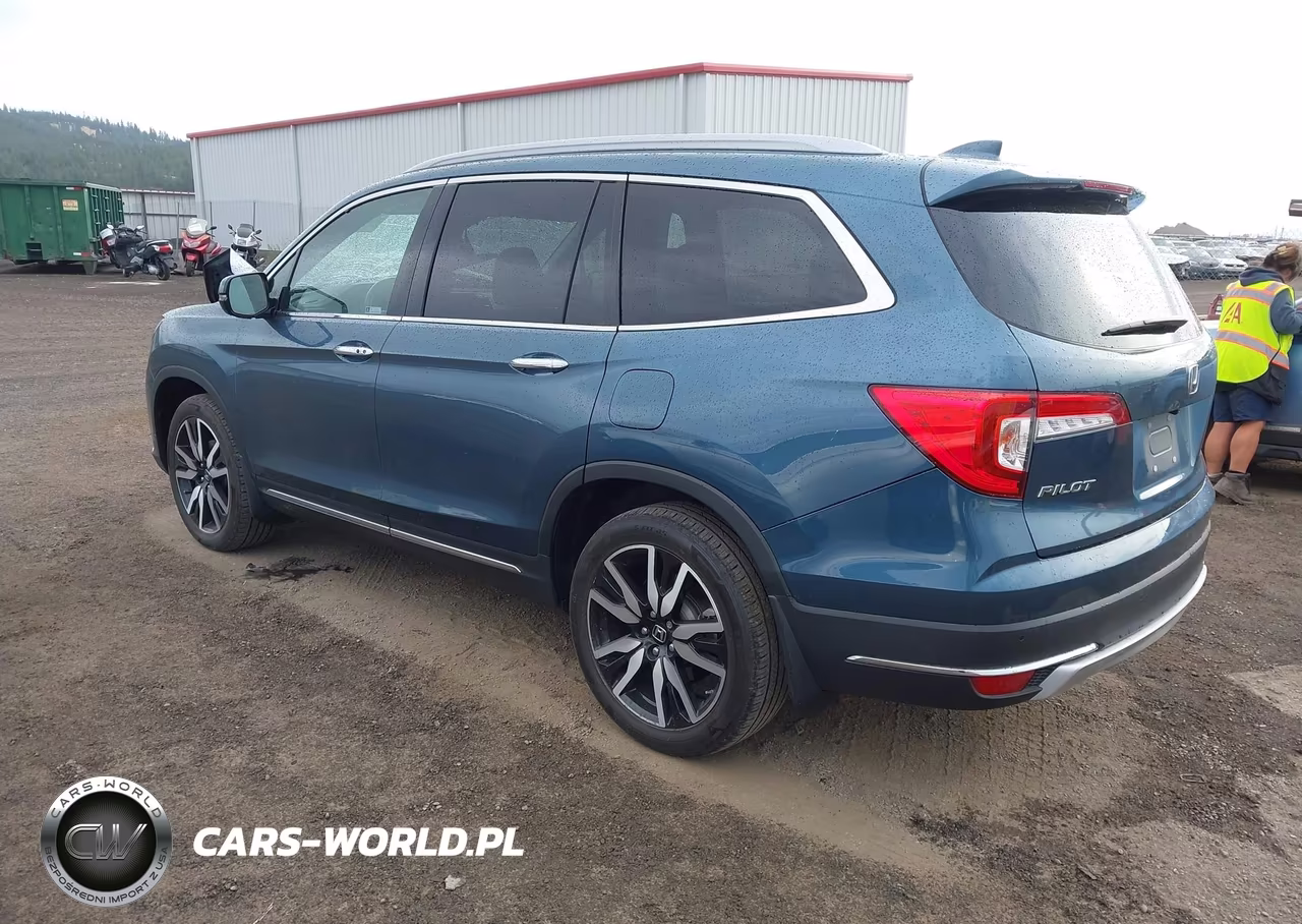 2021 Honda Pilot Awd Touring 8 Passenger VIN:5FNYF6H93MB042516 - 3