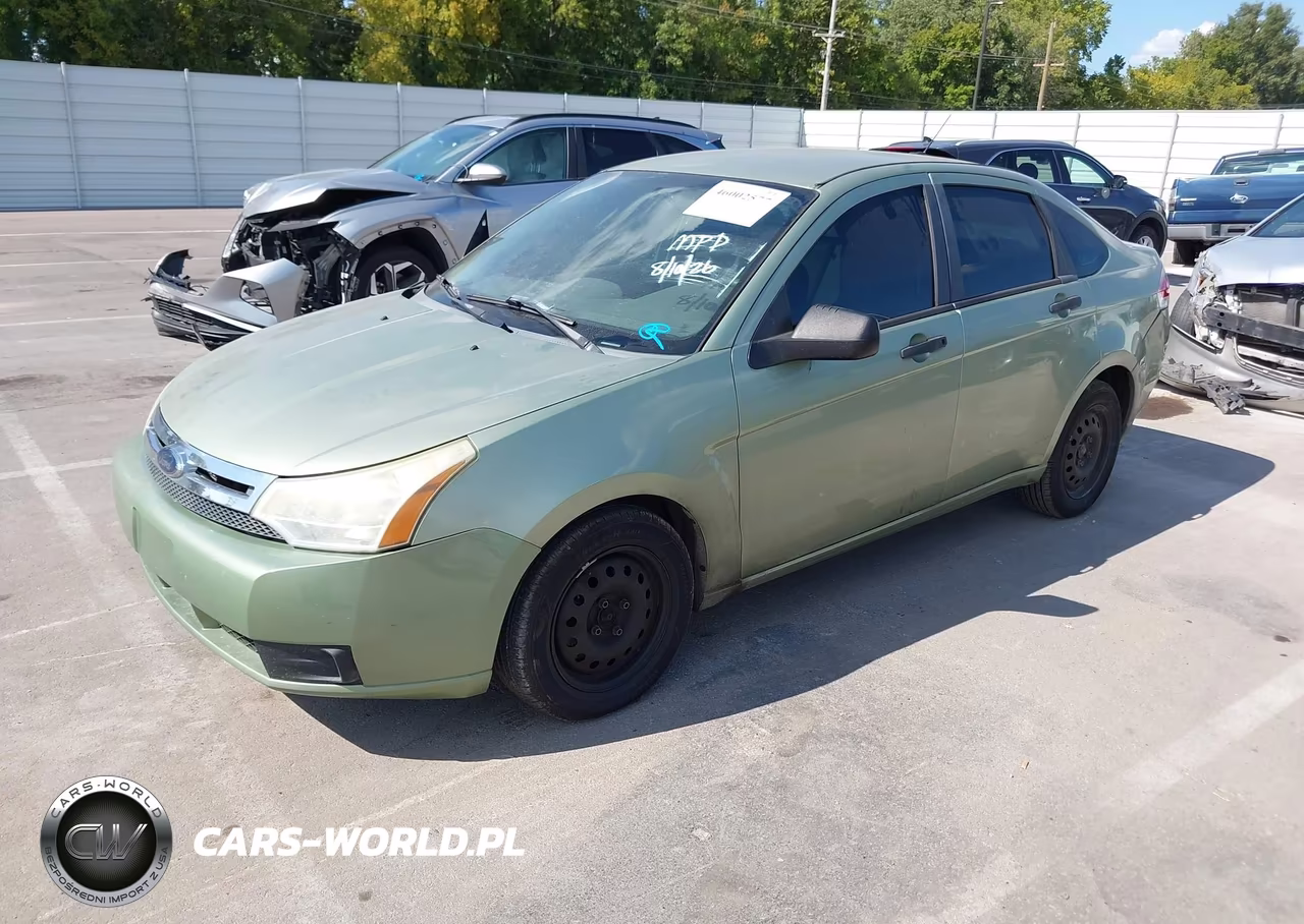 2008 Ford Focus S VIN:1FAHP34N28W197371 - 2