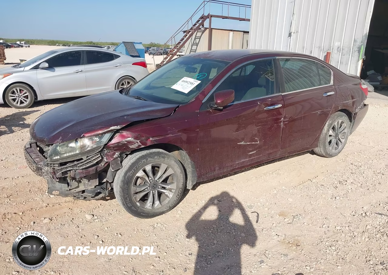 2013 Honda Accord Lx VIN:1HGCR2F34DA109319 - 2