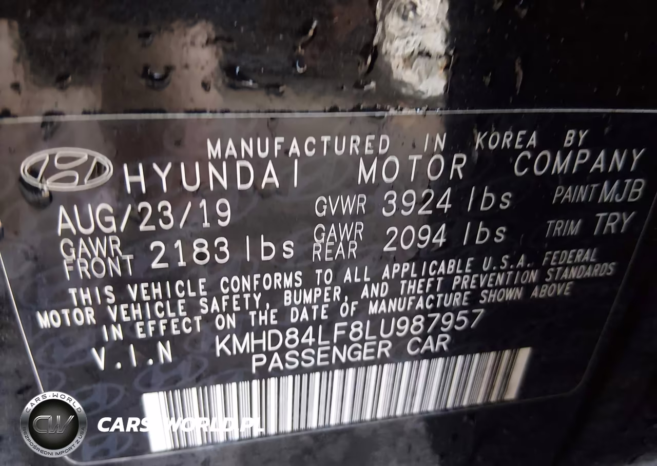 2020 Hyundai Elantra Value Edition VIN:KMHD84LF8LU987957 - 9