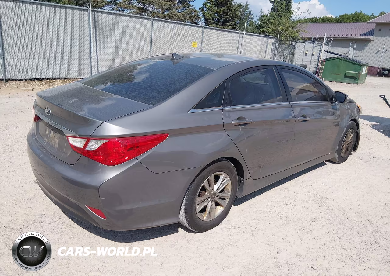 2014 Hyundai Sonata Gls VIN:5NPEB4AC9EH839932 - 4