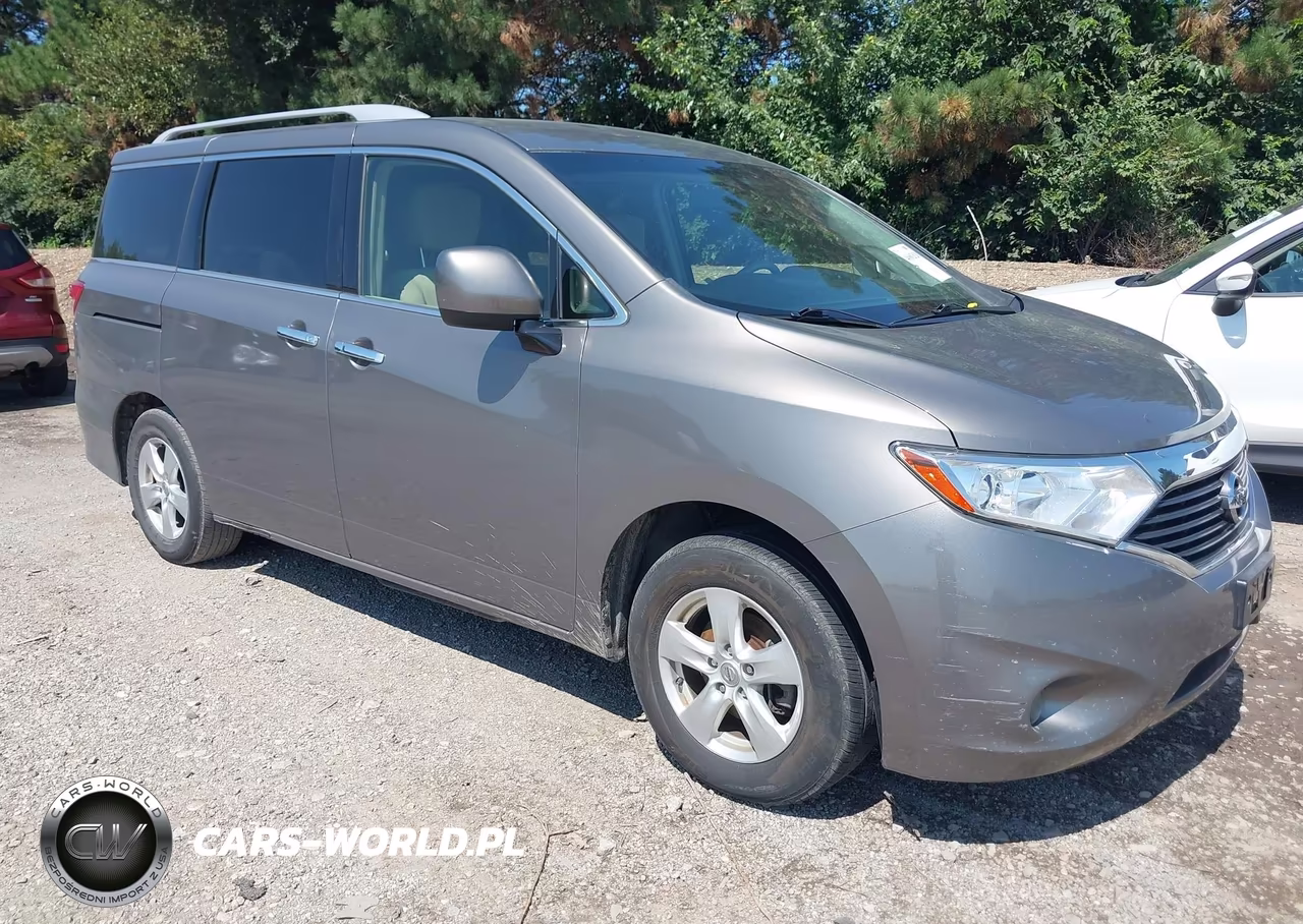 2017 Nissan Quest Sv VIN:JN8AE2KP8H9166838 - 1