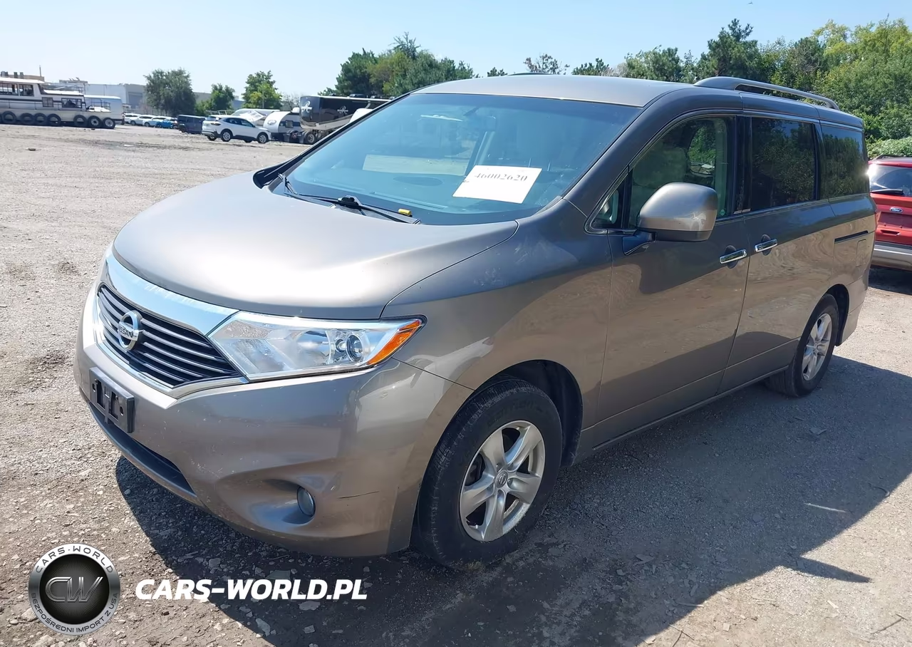 2017 Nissan Quest Sv VIN:JN8AE2KP8H9166838 - 2