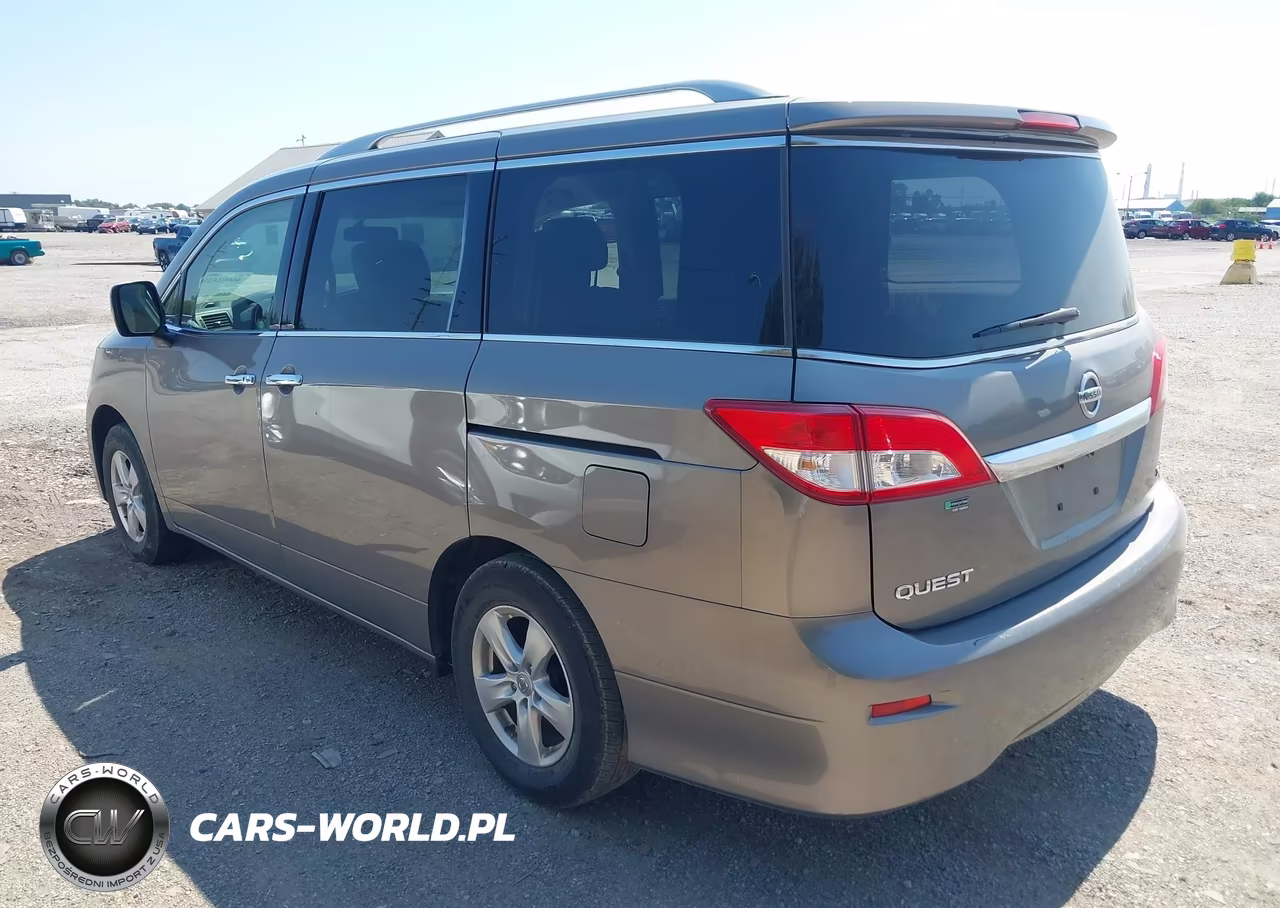 2017 Nissan Quest Sv VIN:JN8AE2KP8H9166838 - 3