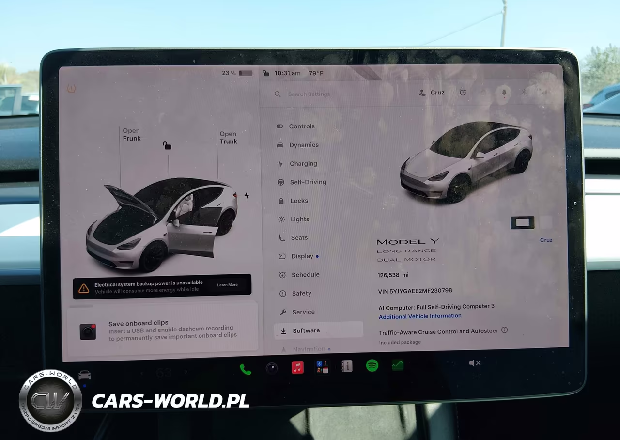 2021 Tesla Model Y Long Range Dual Motor All-Wheel Drive VIN:5YJYGAEE2MF230798 - 7