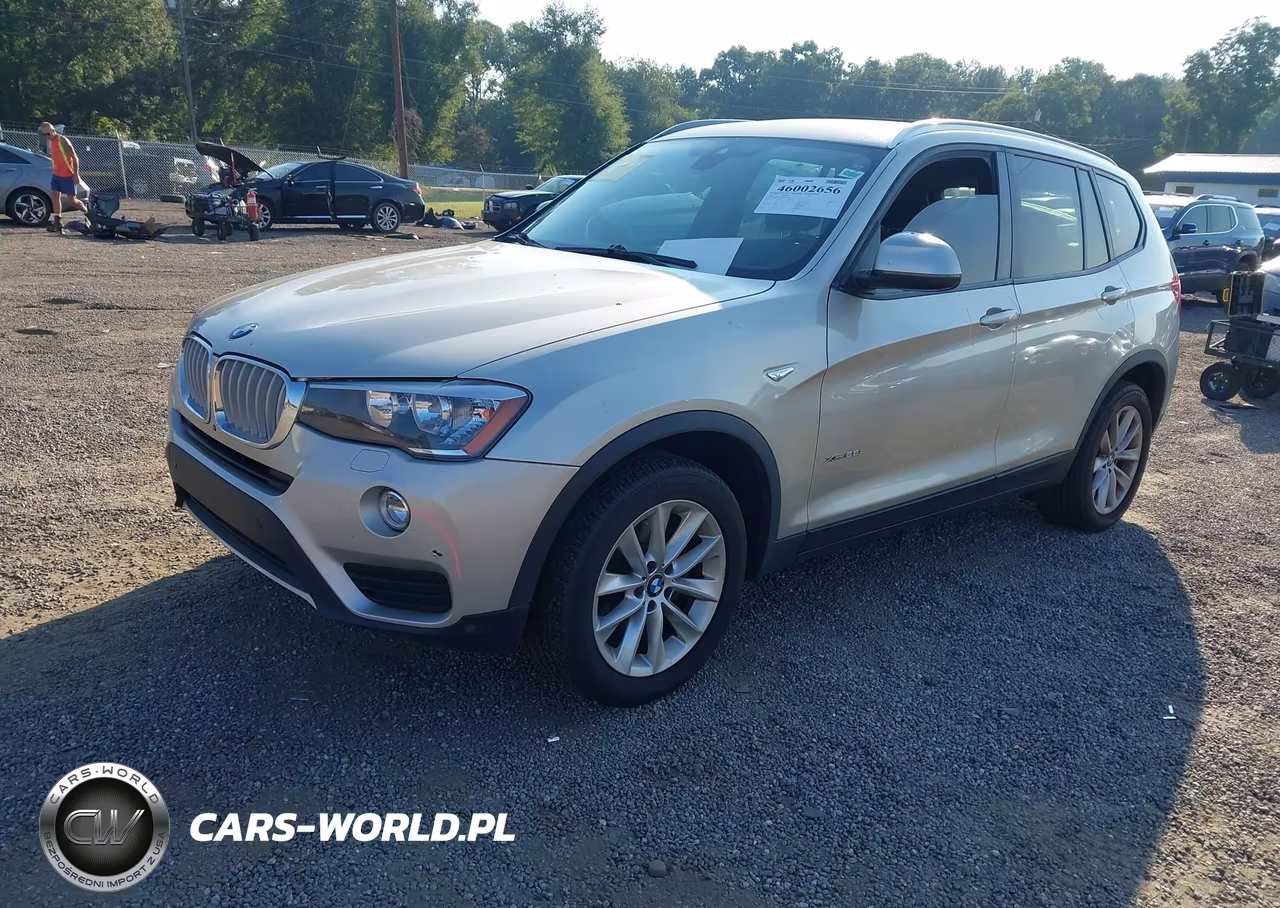 2016 BMW X3 xDrive28I VIN:5UXWX9C53G0D81985 - 2