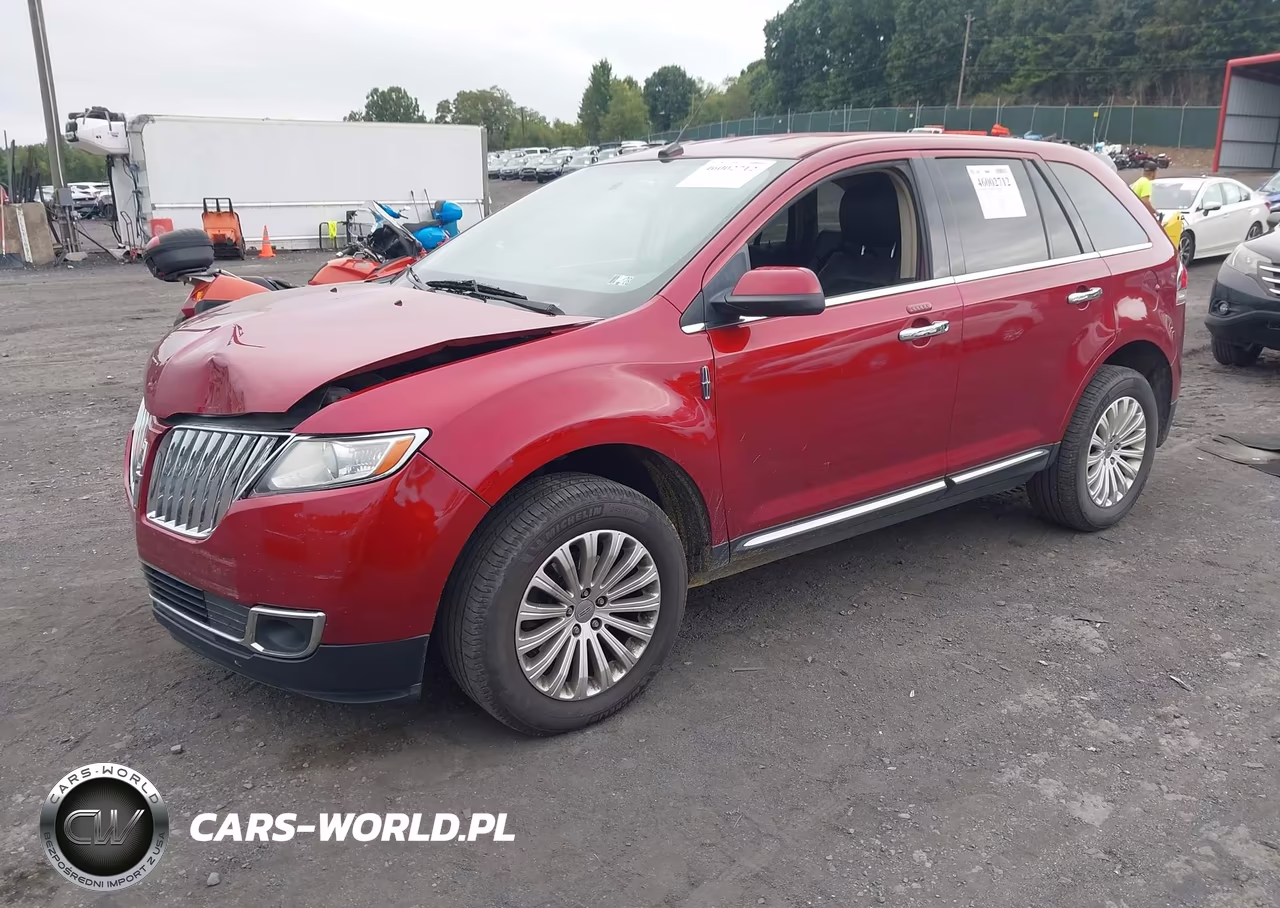2013 Lincoln Mkx VIN:2LMDJ8JK3DBL36100 - 2