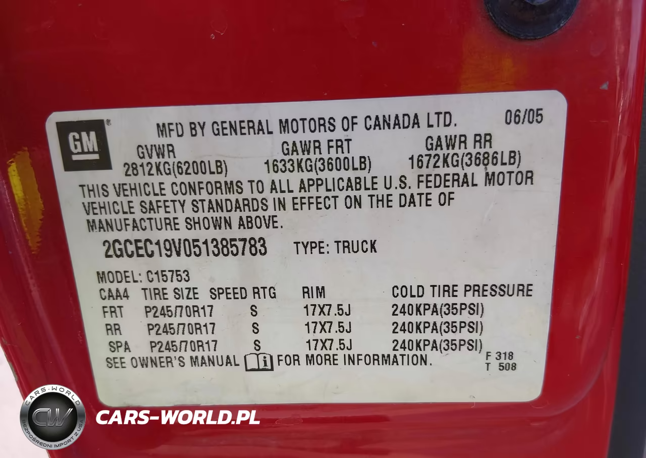 2005 Chevrolet Silverado 1500 Ls VIN:2GCEC19V051385783 - 9