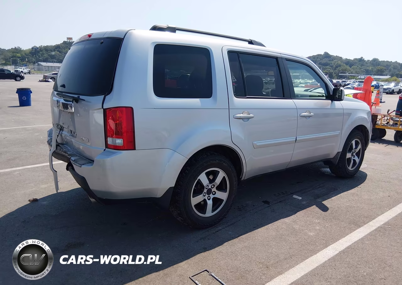 2009 Honda Pilot Ex-L VIN:5FNYF48669B017899 - 4