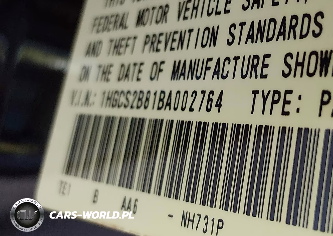 2011 Honda Accord 3.5 Ex-L VIN:1HGCS2B81BA002764 - 9