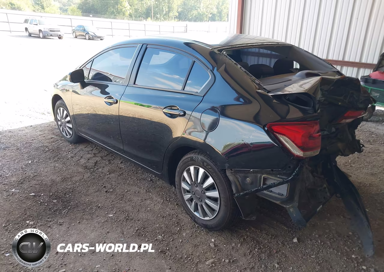 2014 Honda Civic Lx VIN:2HGFB2F51EH502359 - 3