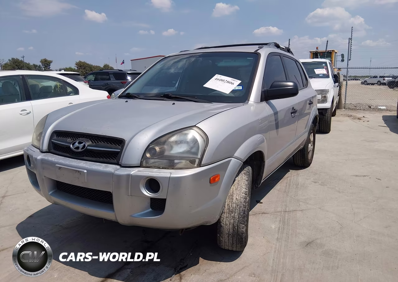 2008 Hyundai Tucson Gls VIN:KM8JM12B38U877496 - 2