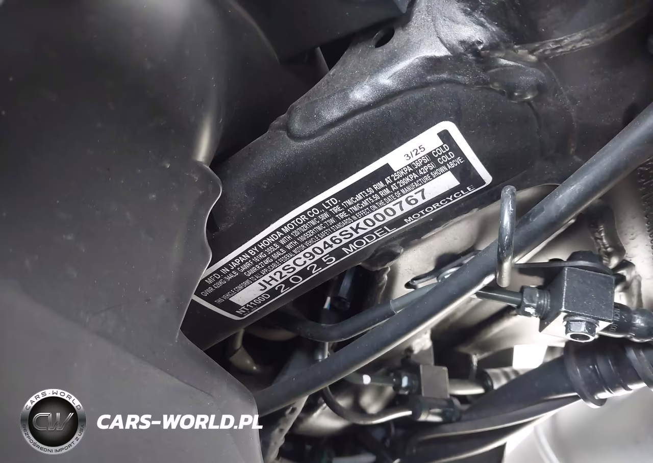 2025 Honda Nt1100 D VIN:JH2SC9046SK000767 - 10
