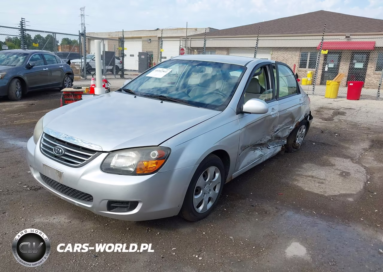 2009 Kia Spectra Ex VIN:KNAFE221595633247 - 2
