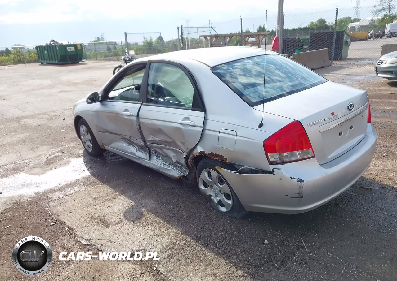 2009 Kia Spectra Ex VIN:KNAFE221595633247 - 3