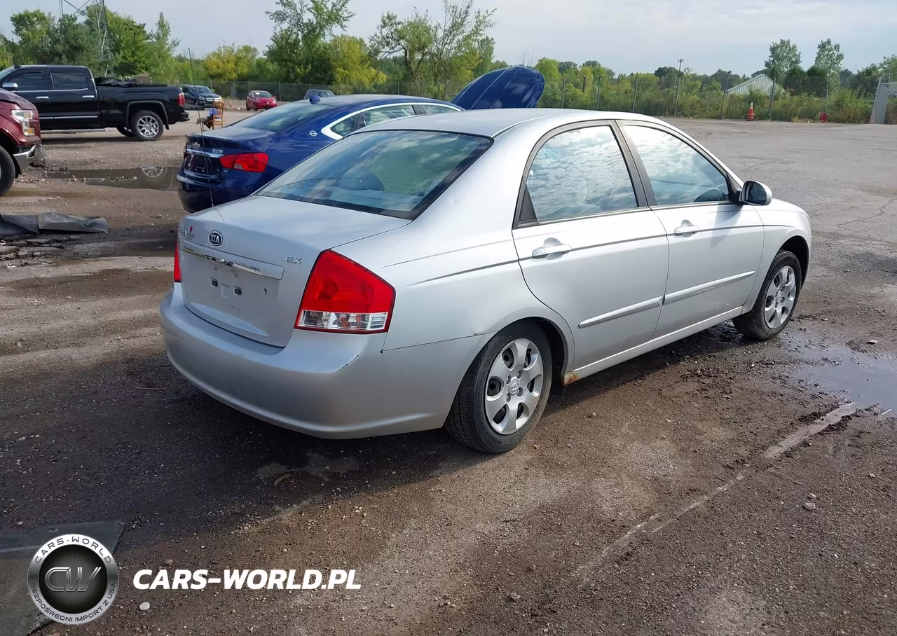 2009 Kia Spectra Ex VIN:KNAFE221595633247 - 4