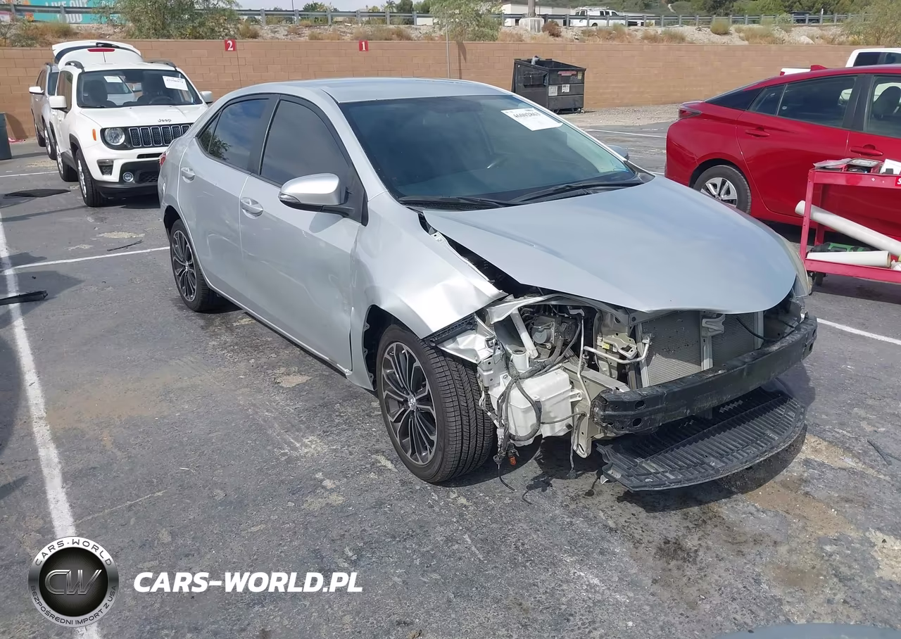 2015 Toyota Corolla S Plus