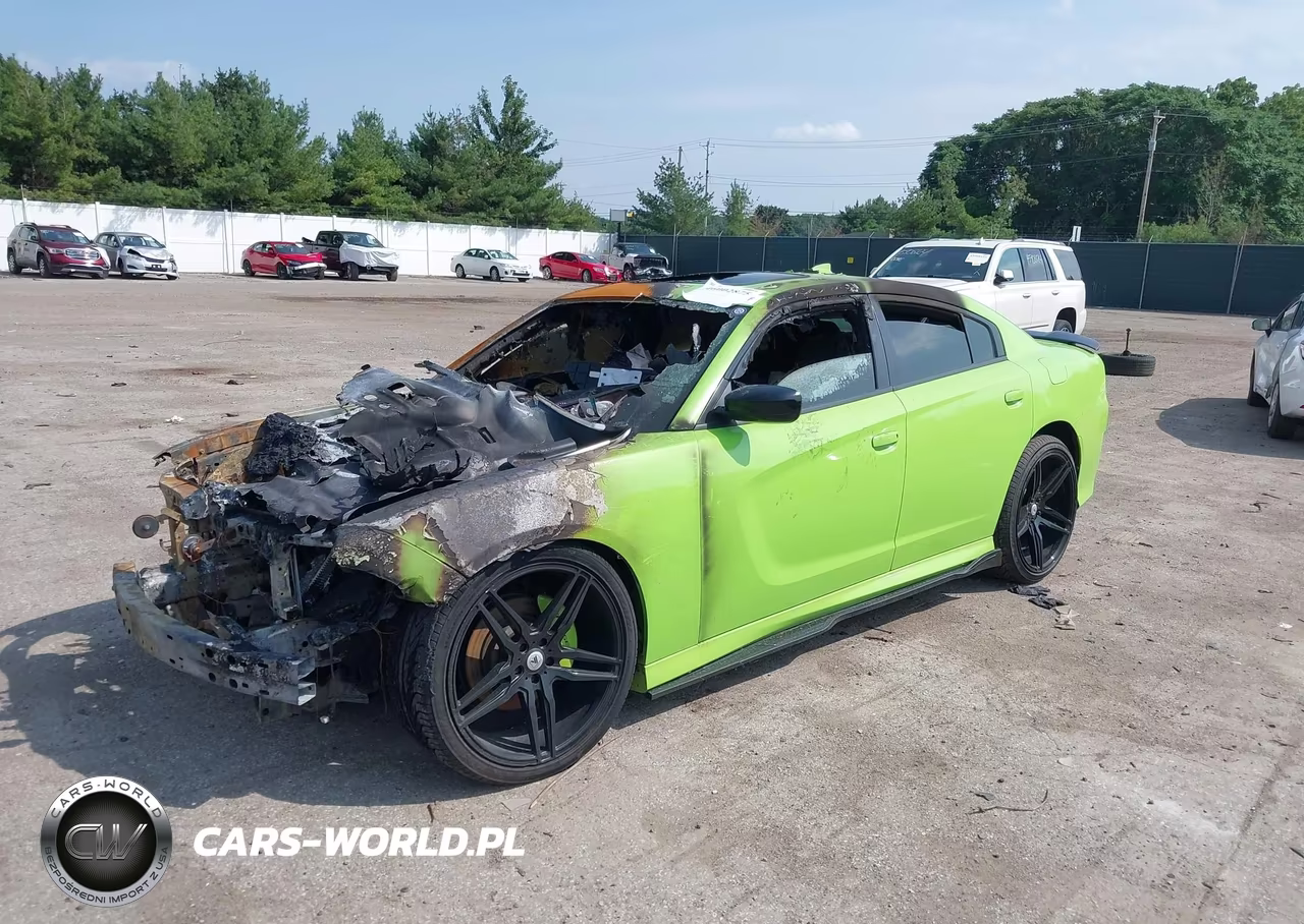2019 Dodge Charger Gt Rwd VIN:2C3CDXHG4KH721436 - 2