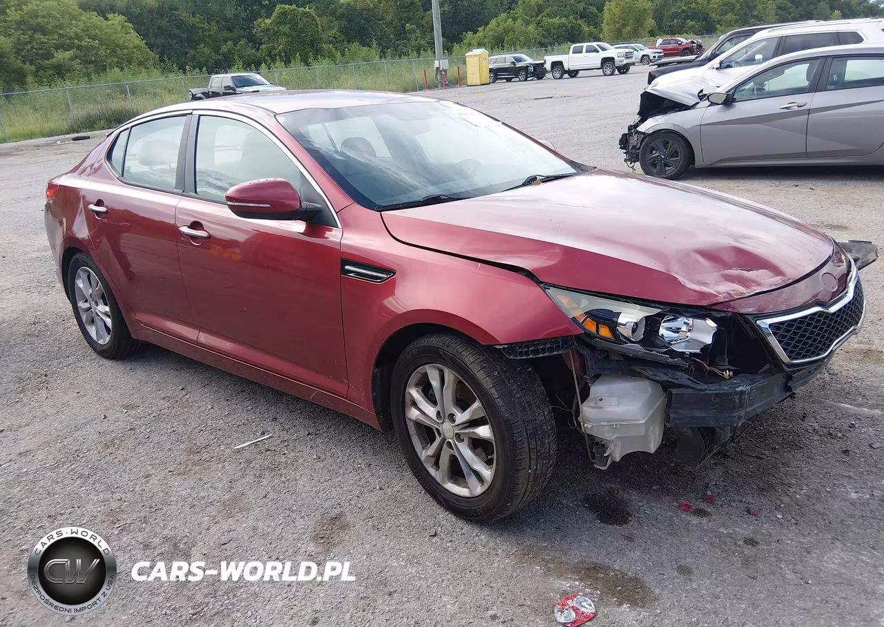2013 Kia Optima Lx VIN:5XXGM4A74DG216573 - 1