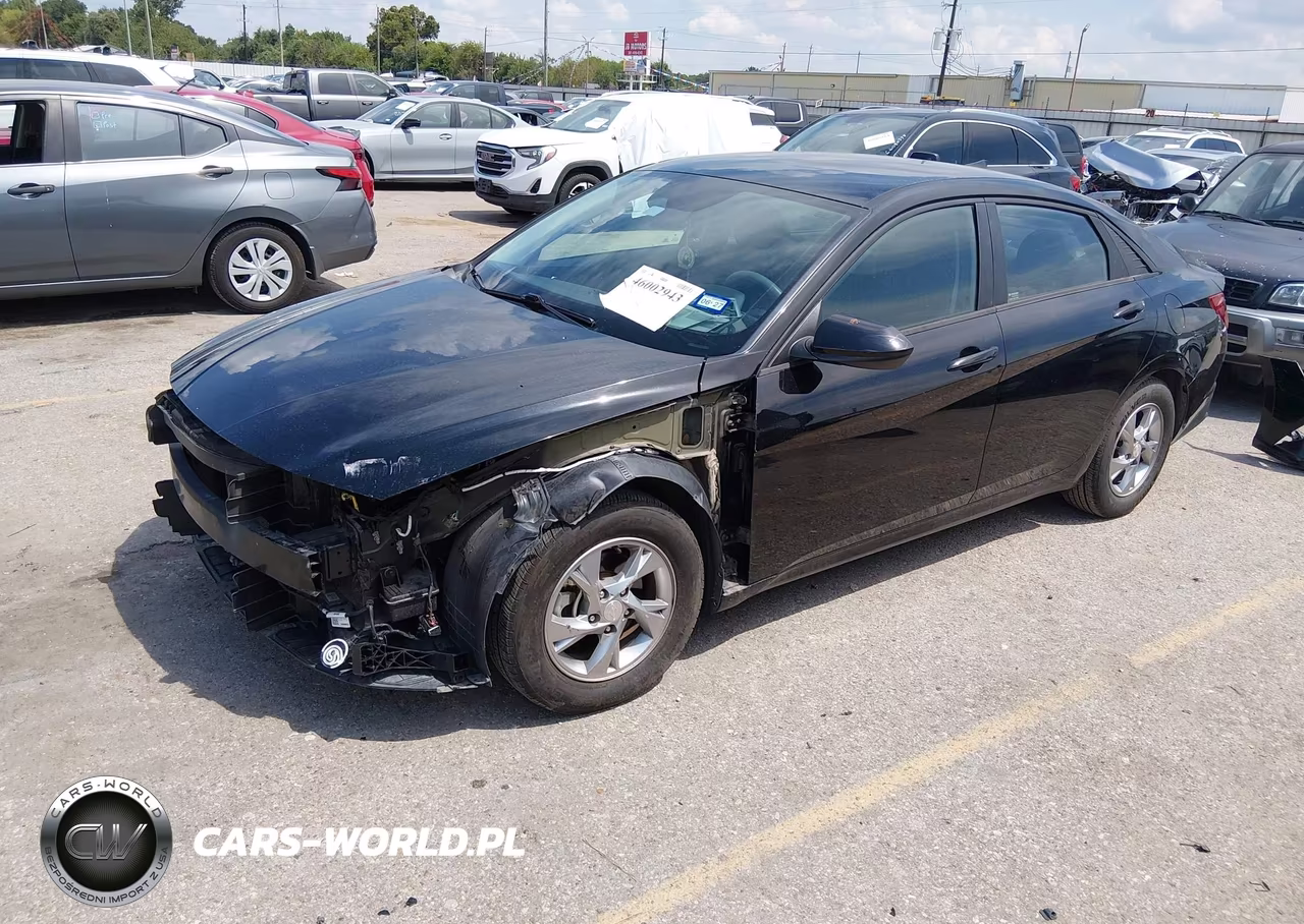 2021 Hyundai Elantra Se VIN:5NPLL4AG1MH018734 - 2
