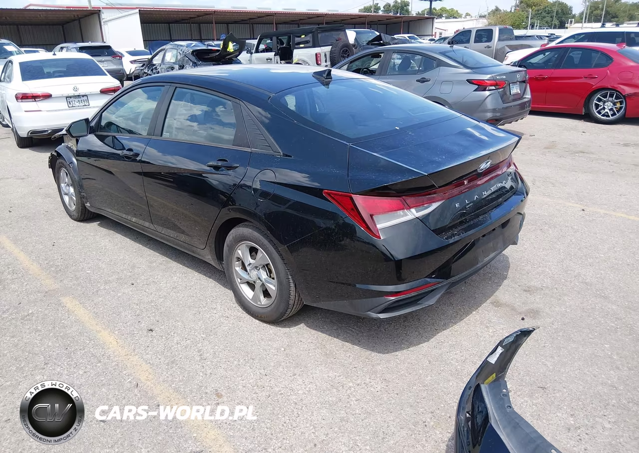 2021 Hyundai Elantra Se VIN:5NPLL4AG1MH018734 - 3