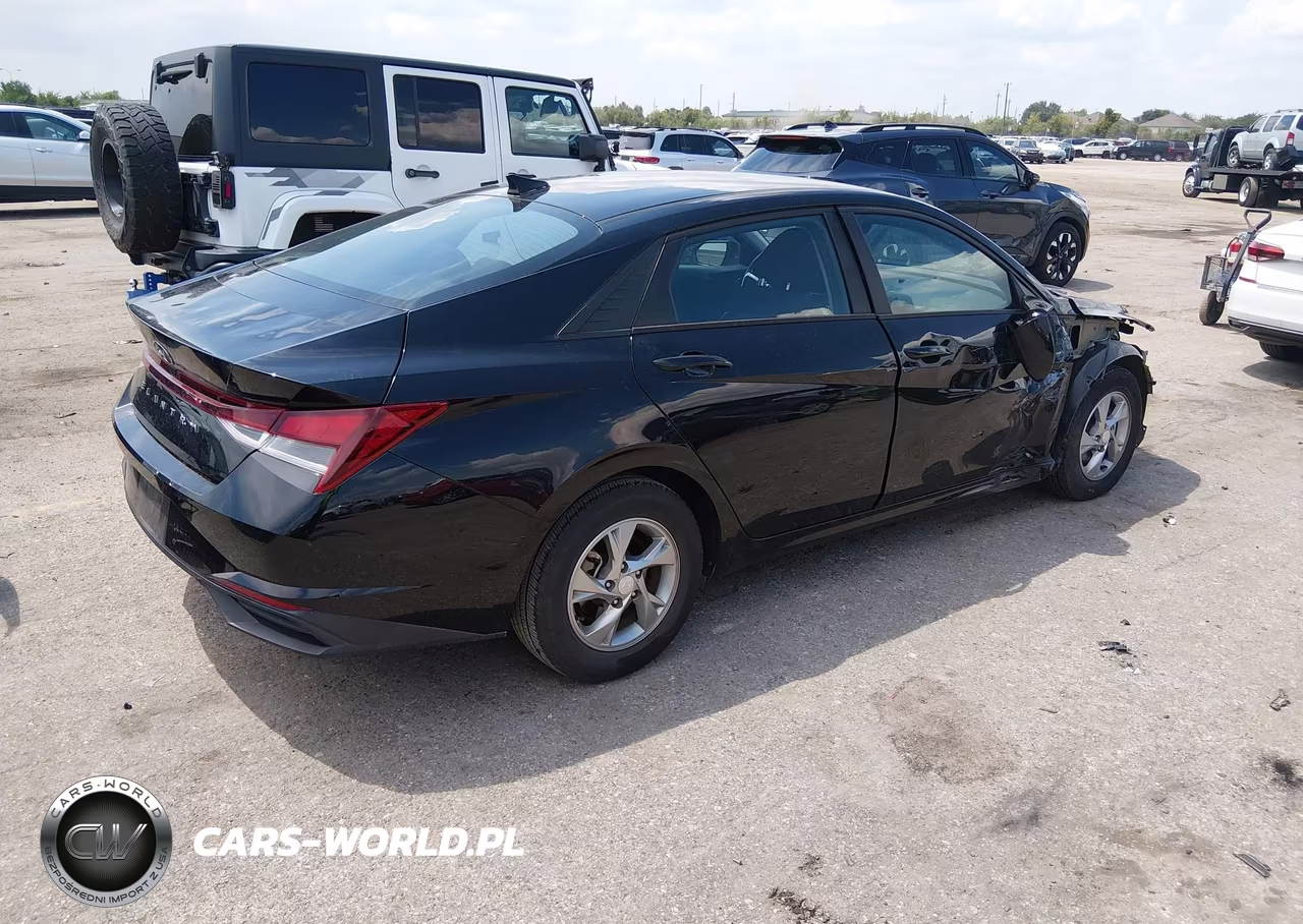 2021 Hyundai Elantra Se VIN:5NPLL4AG1MH018734 - 4