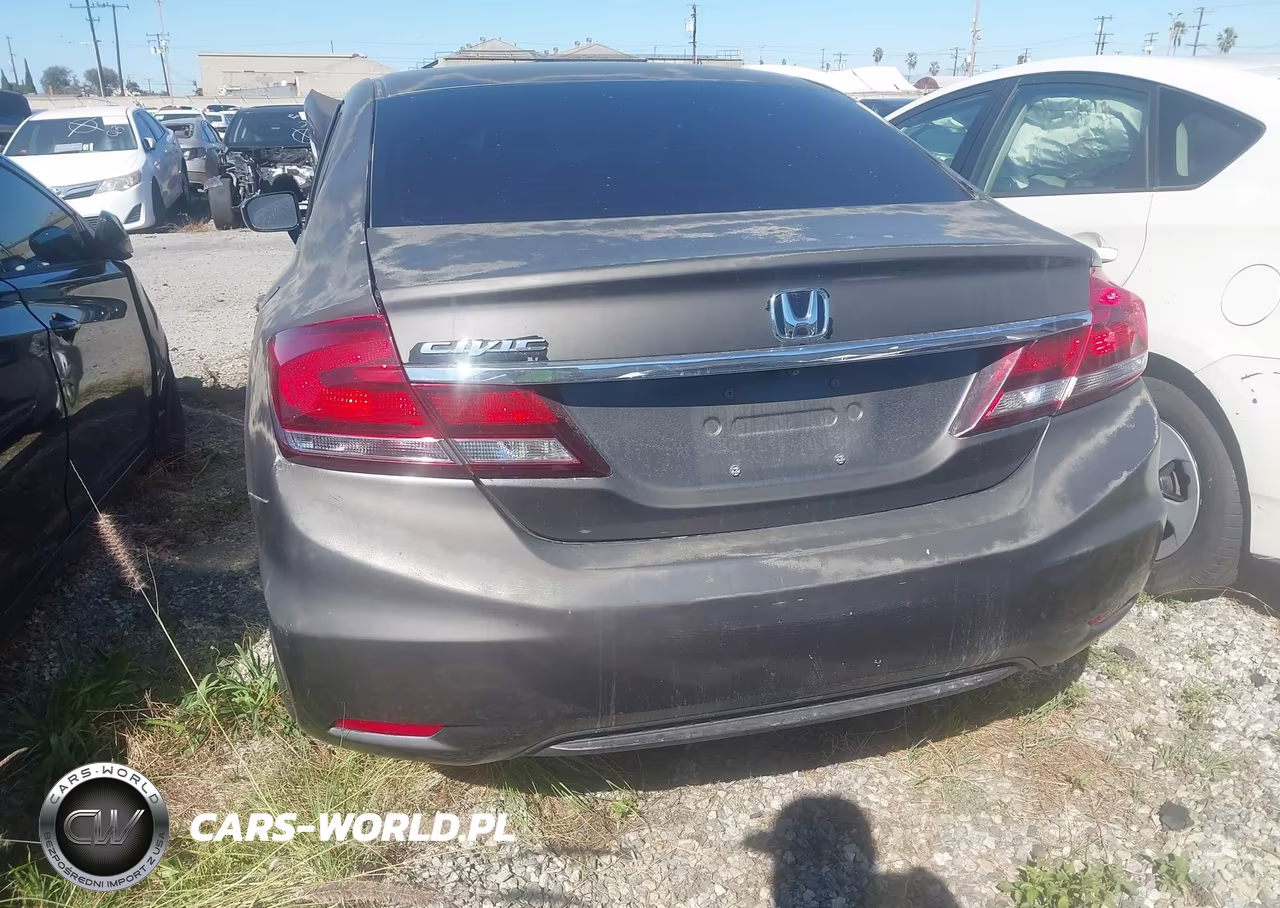2014 Honda Civic Lx VIN:19XFB2F54EE210683 - 16