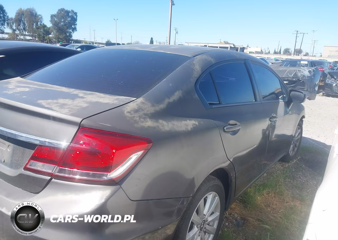 2014 Honda Civic Lx VIN:19XFB2F54EE210683 - 4