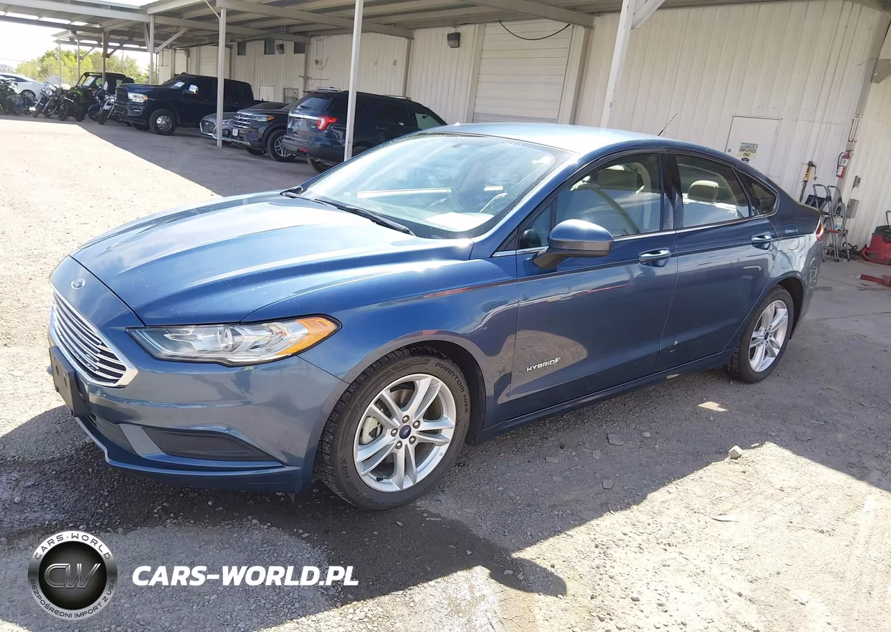 2018 Ford Fusion Hybrid S VIN:3FA6P0UU7JR254301 - 2