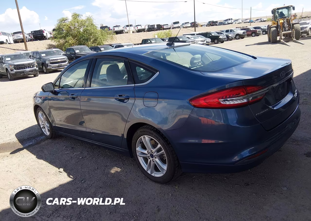 2018 Ford Fusion Hybrid S VIN:3FA6P0UU7JR254301 - 3