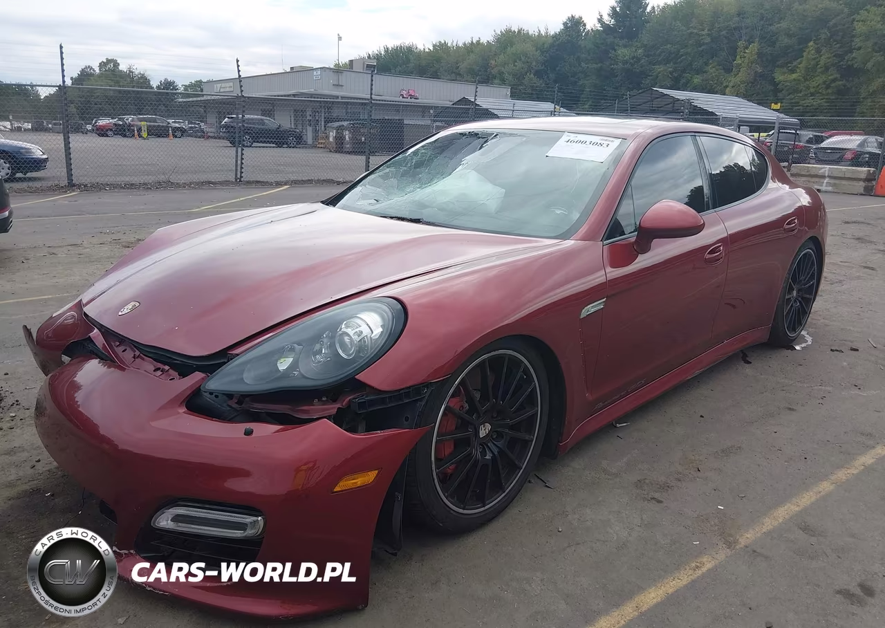 2013 Porsche Panamera Gts VIN:WP0AF2A70DL075389 - 2