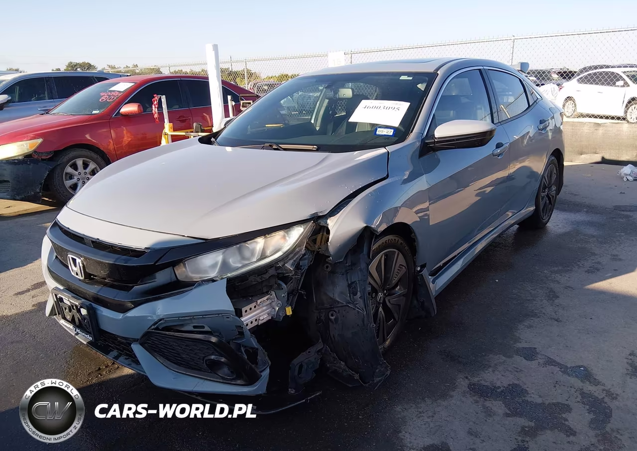 2017 Honda Civic Ex-L VIN:SHHFK7H77HU208354 - 2