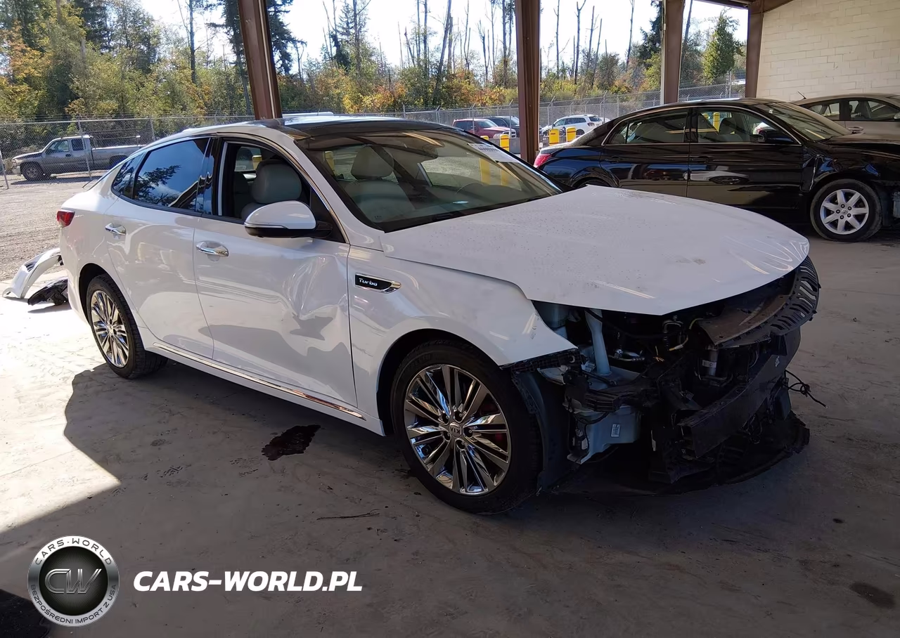 2017 Kia Optima Sxl Turbo VIN:5XXGV4L22HG167281 - 1