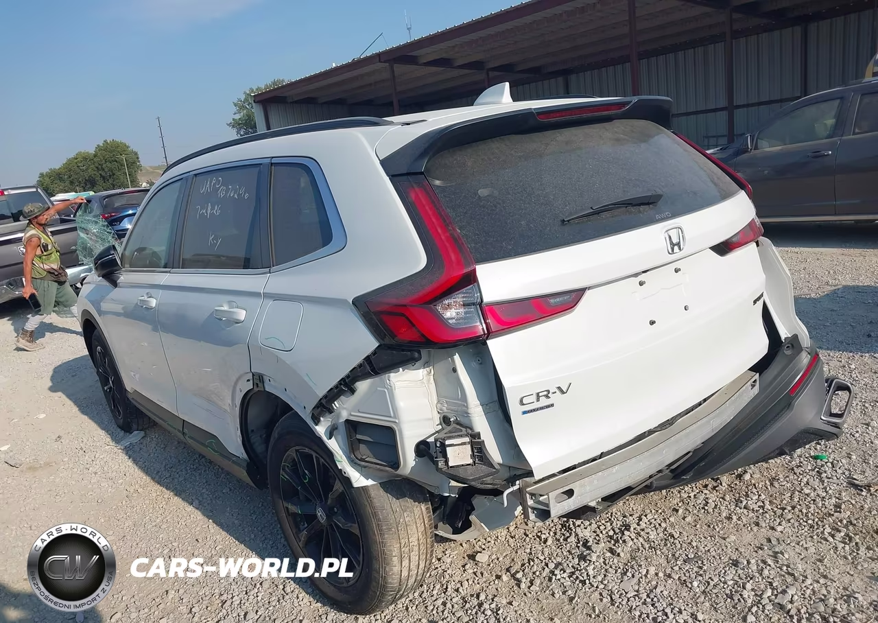 2025 Honda Cr-V Hybrid Sport VIN:7FARS6H58SE009591 - 3