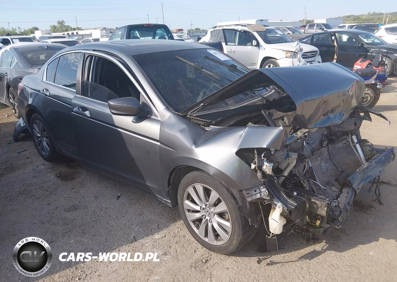 2011 Honda Accord 2.4 Ex-L VIN:1HGCP2F89BA106480 - 1