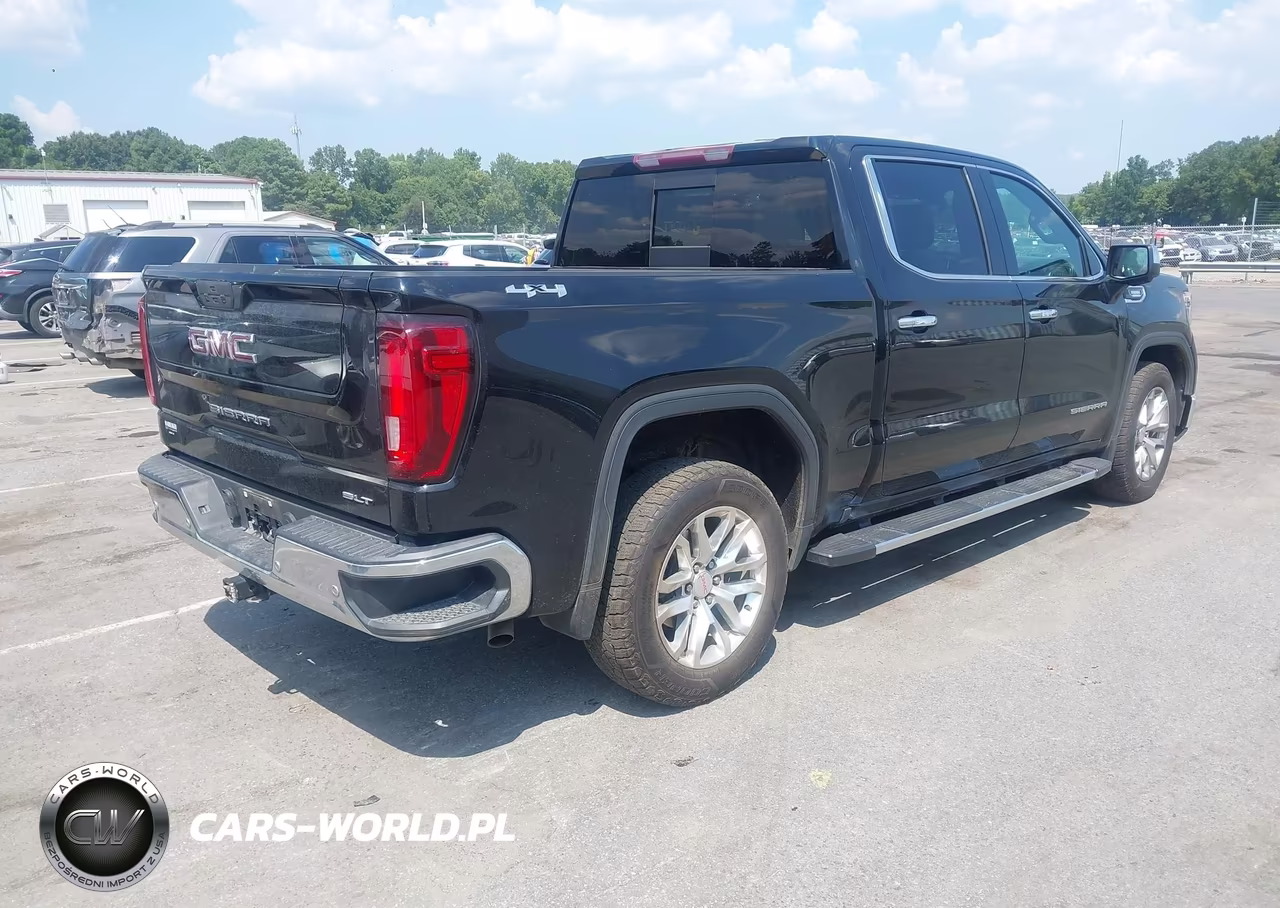 2022 GMC Sierra 1500 Limited 4Wd Short Box Slt VIN:3GTU9DET0NG218119 - 4