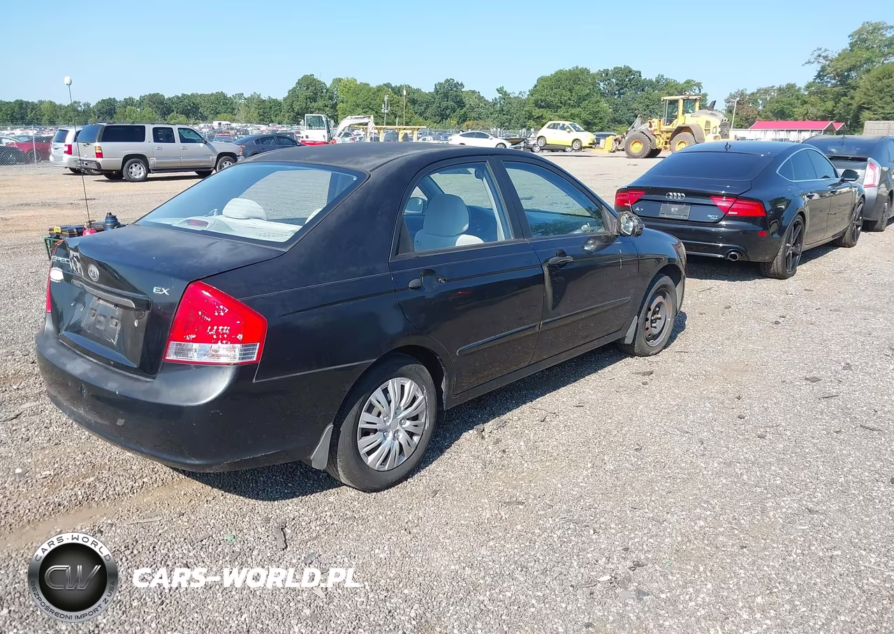 2009 Kia Spectra Ex VIN:KNAFE221295597050 - 4