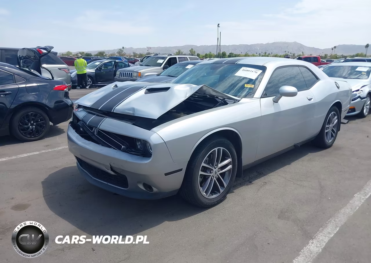 2019 Dodge Challenger Sxt Awd VIN:2C3CDZGG8KH759989 - 2